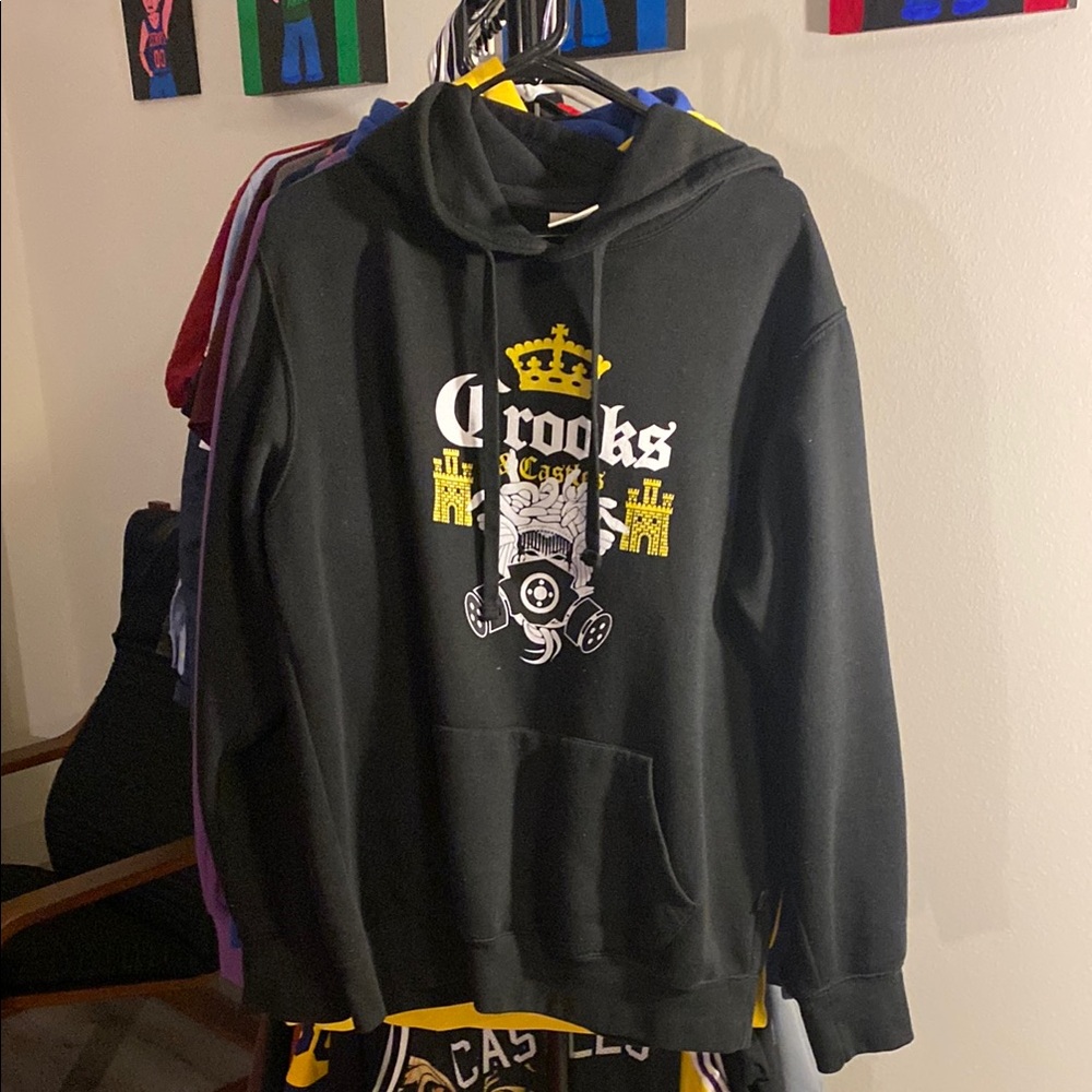 Crooks & Castles Black Sweatshirt Hoodie